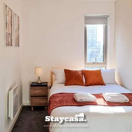 Modern Aesthetic Cozy Apartment Near City Centre Manchester Exterior photo