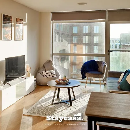 Modern Aesthetic Cozy Apartment Near City Centre Manchester Exterior photo