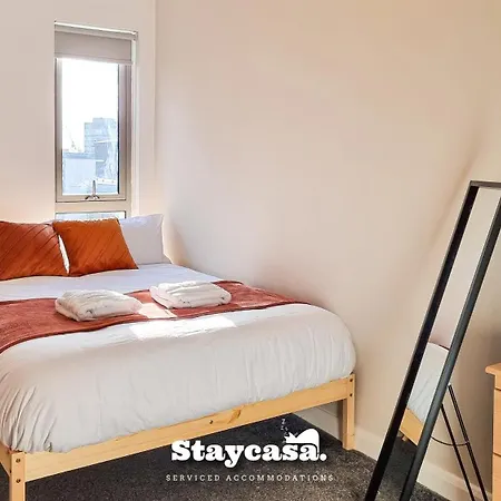 Modern Aesthetic Cozy Apartment Near City Centre Manchester Exterior photo
