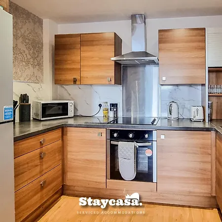 Modern Aesthetic Cozy Apartment Near City Centre Manchester Exterior photo