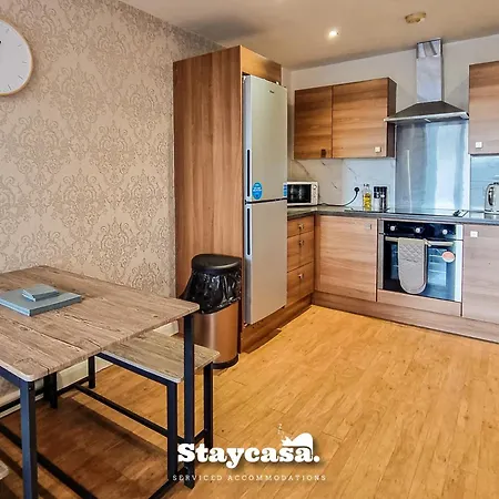 Modern Aesthetic Cozy Apartment Near City Centre Manchester Exterior photo