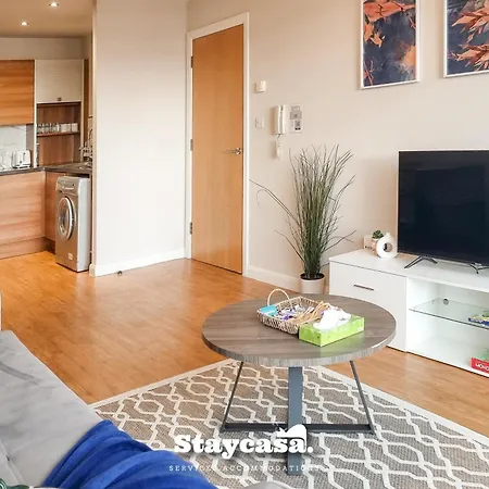 Modern Aesthetic Cozy Apartment Near City Centre Manchester Exterior photo