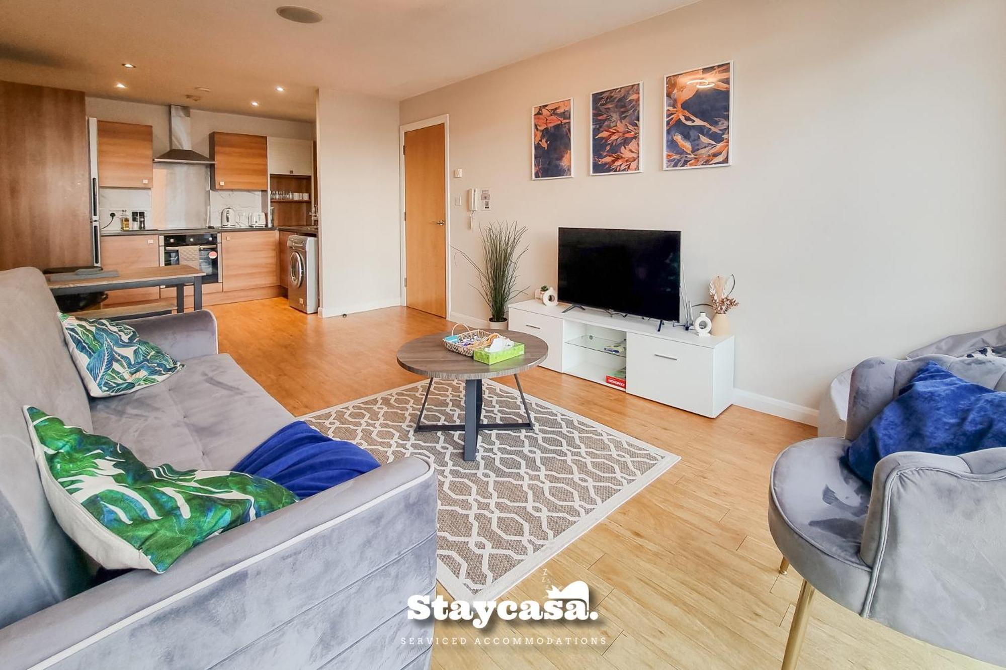 Apartment Modern Aesthetic Cozy Near City Centre Manchester